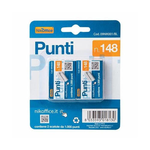 BLISTER PUNTI NIKOFFICE 48/64 SC.x1000 x2