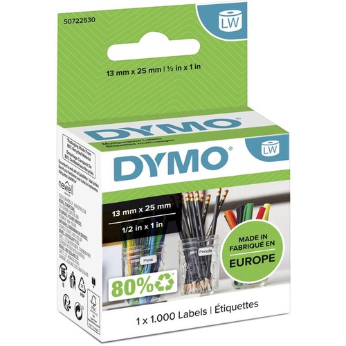 ETICHETTE DYMO S0722530 13x25mm