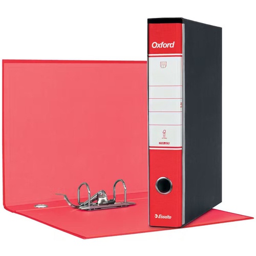REGISTRATORE C/CUSTODIA OXFORD G84 D5 ROSSO