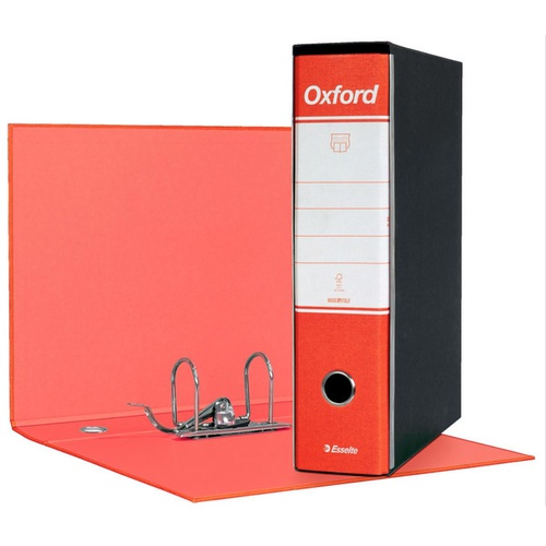REGISTRATORE C/CUSTODIA OXFORD G85 D8 ROSSO