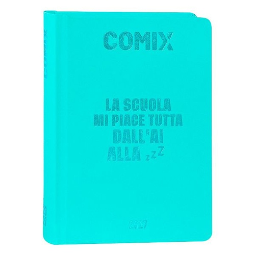AGENDA COMIX 16M STANDARD 2027 TURCHESE