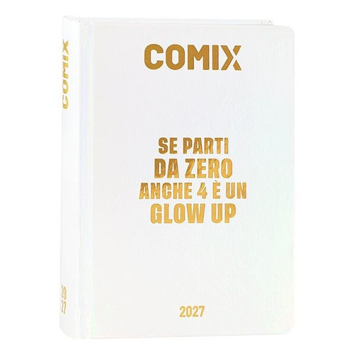 AGENDA COMIX 16M MINI 2027 HOLO WHITE