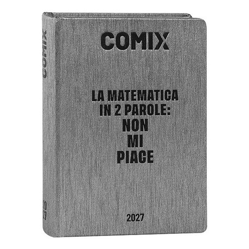 AGENDA COMIX 16M MIGNON PLUS 2027 GEAR BLACK