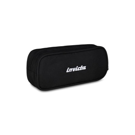 2ZIP PLAIN GRS INVICTA PENCIL BAG