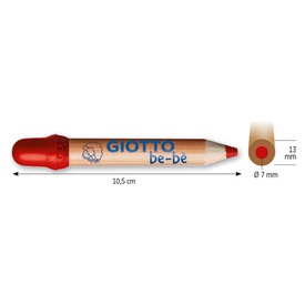 PASTELLI MATITA GIOTTO BE-BE' x6