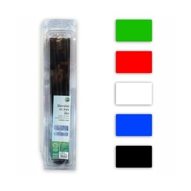 BLISTER DORSINO LEGAFOGLI cm 29.7 D8 x10 NERO