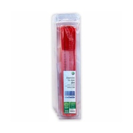BLISTER DORSINO LEGAFOGLI cm 29.7 D10 x10 ROSSO