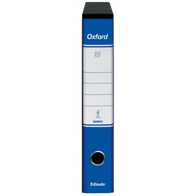 REGISTRATORE C/CUSTODIA OXFORD G84 D5 BLU