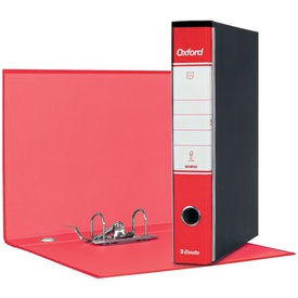 REGISTRATORE C/CUSTODIA OXFORD G84 D5 ROSSO