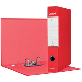REGISTRATORE C/CUSTODIA OXFORD G84 D5 ROSSO