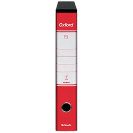 REGISTRATORE C/CUSTODIA OXFORD G84 D5 ROSSO